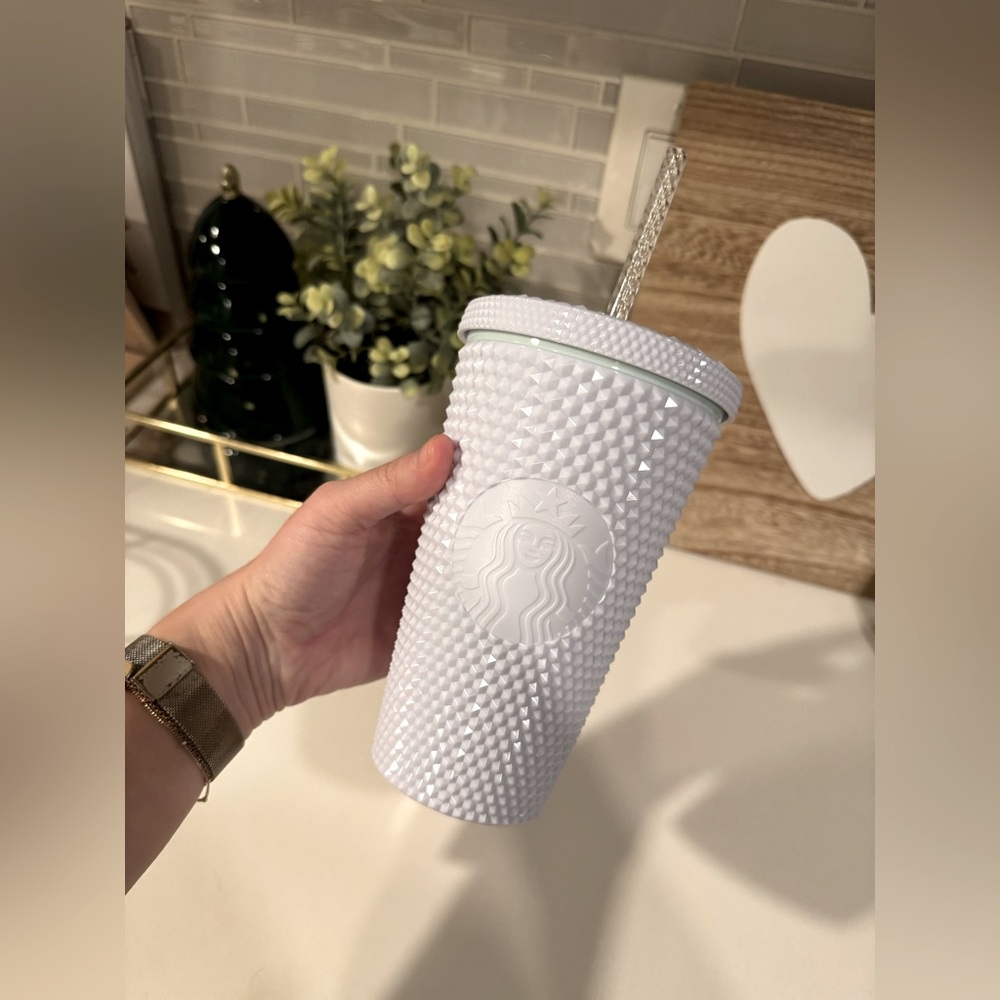 Starbucks White Tumbler - Picture 5 of 6